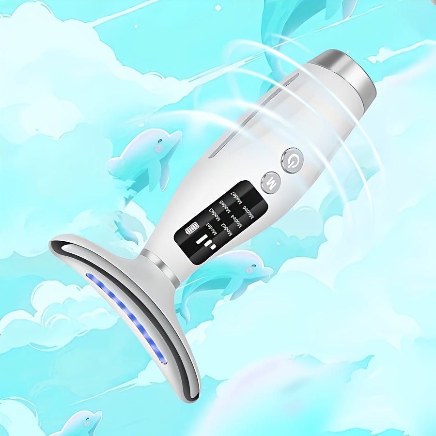 Neck & Face Massager Heated Skincare Tool (7 - in - 1) - Maison Royale Étoile