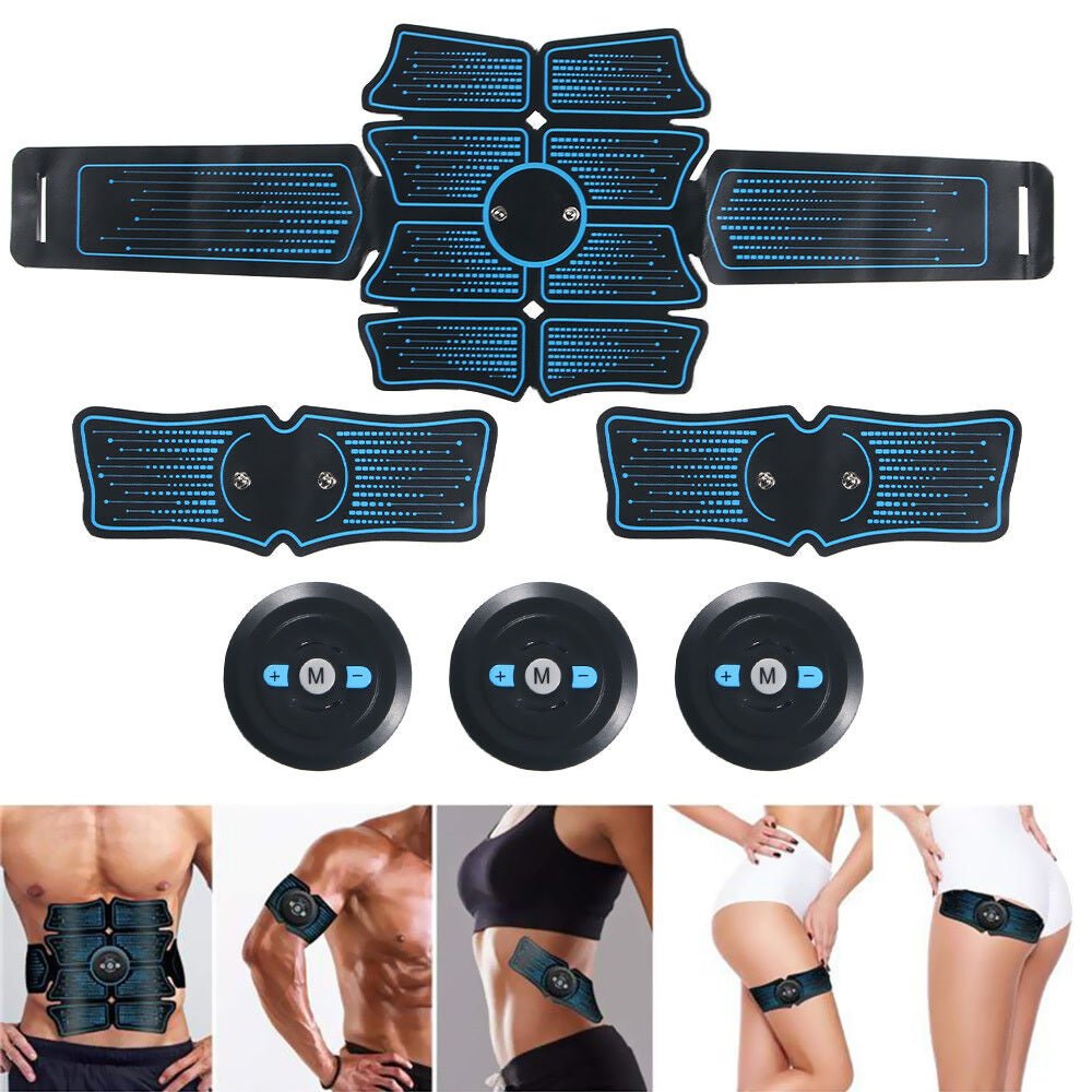 USB Rechargeable Muscle Toner Set for Abdomen & Arms - Maison Royale Étoile