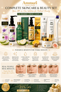 Blemish - Balancing & Anti - Ageing Skincare Set | Retinol, Vitamin C & Stem Cell | Ammuri - Maison Royale Étoile