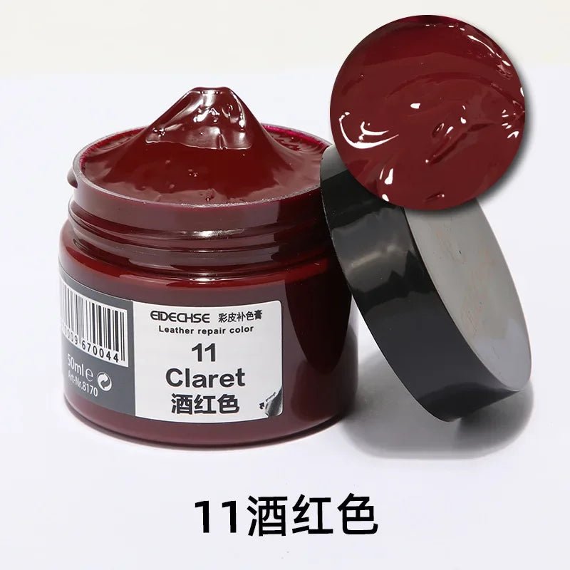 White - Car Leather Repair Kit Liquid Skin Recoloring Balm No Heat Repair Tool Auto Seat Holes Scratch Cracks rips restoration set shoes - Maison Royale Étoile