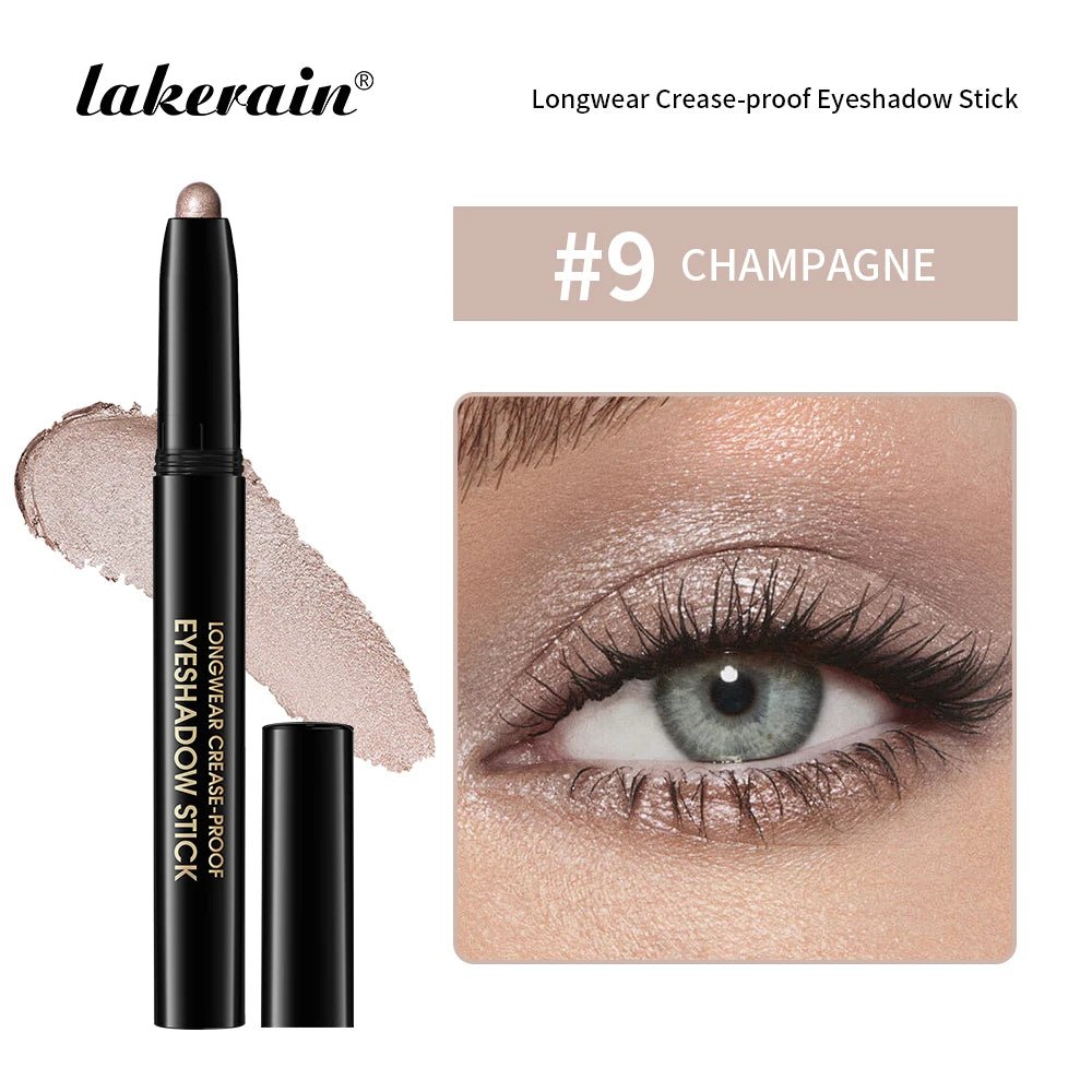 03 desert - 12 Colors Eyeshadow Pencil Stick Shimmer And Matte Waterproof Metallic Glitter Eye Shadow Highlighter Pencil Eyeshadow Cosmetics - Maison Royale Étoile