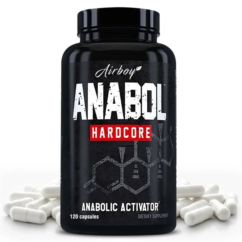 120 Capsules - Anabol Hardcore Supplement - Helps Build Lean, Firm, High - quality Muscle,Promoting Muscle Growth,Recovery & Strength Enhancement - Maison Royale Étoile