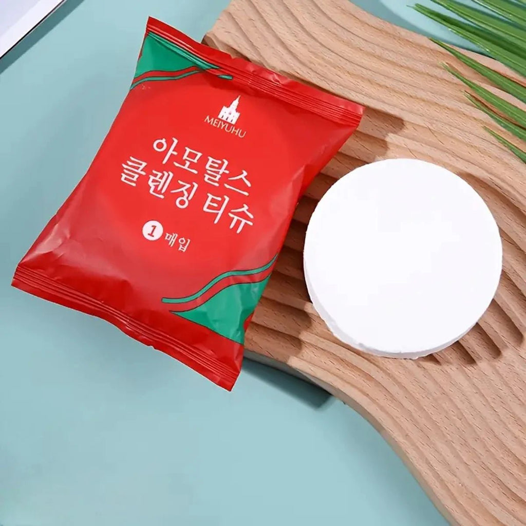 Disposable/1pc - Disposable Compressed Towel With Increased Thickness Compression Water Absorption And No Shedding Of Hair Portable Towel For Tra - Maison Royale Étoile