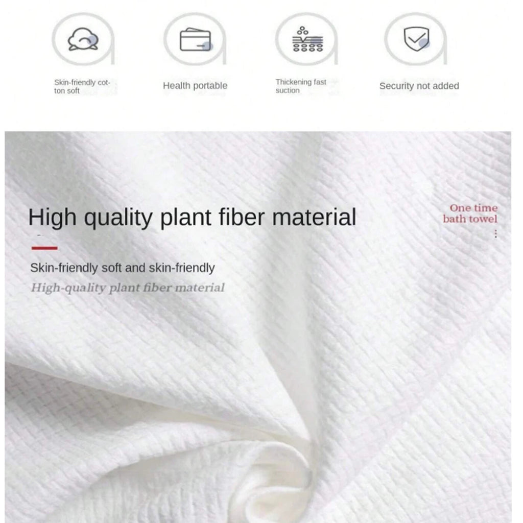 Disposable/1pc - Disposable Compressed Towel With Increased Thickness Compression Water Absorption And No Shedding Of Hair Portable Towel For Tra - Maison Royale Étoile