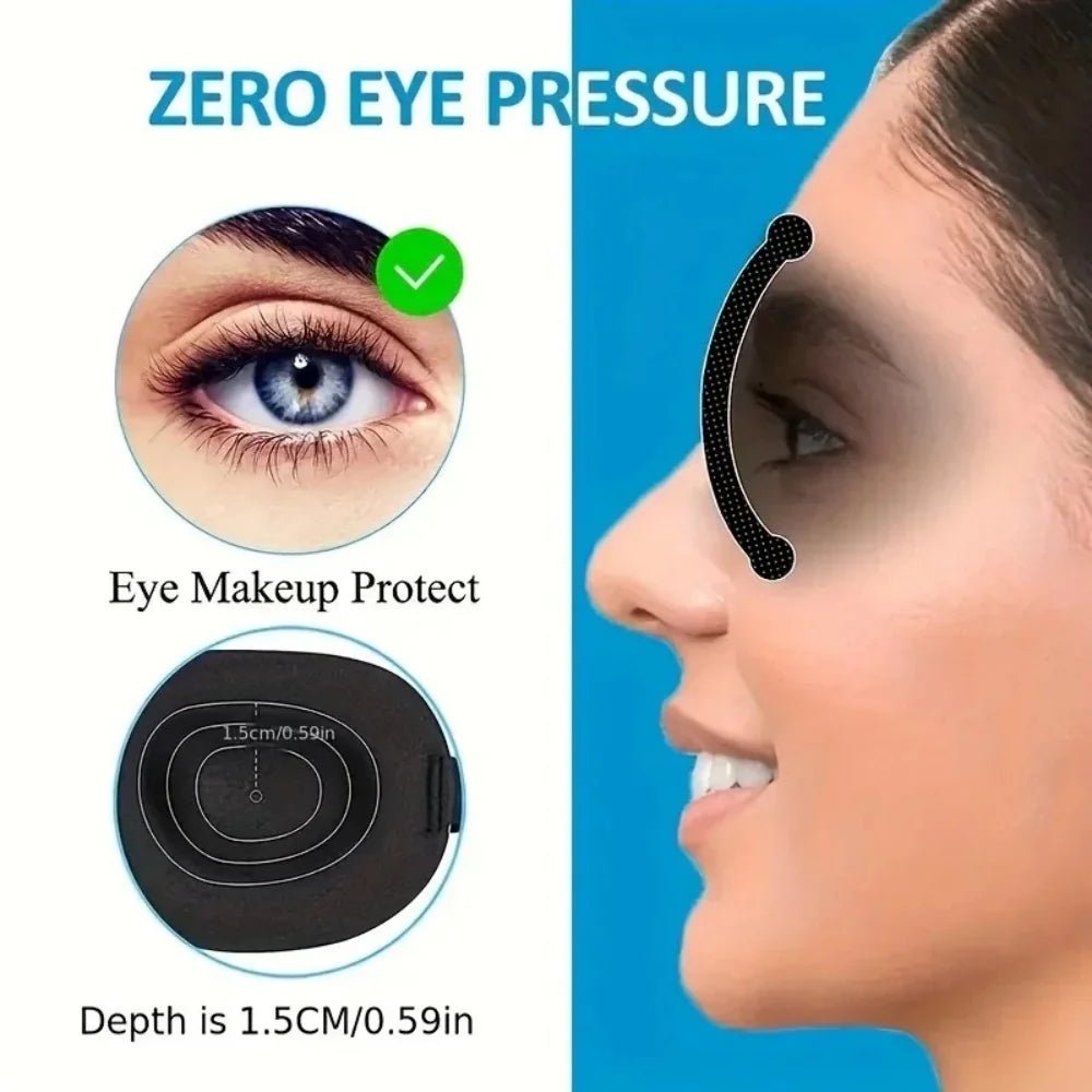 Default - Default - 3D Sleep Mask Blindfold Sleeping Aid Soft Memory Foam Eye mask for Sleeping Travel Blockout Light Slaapmasker Eye Cover - Maison Royale Étoile