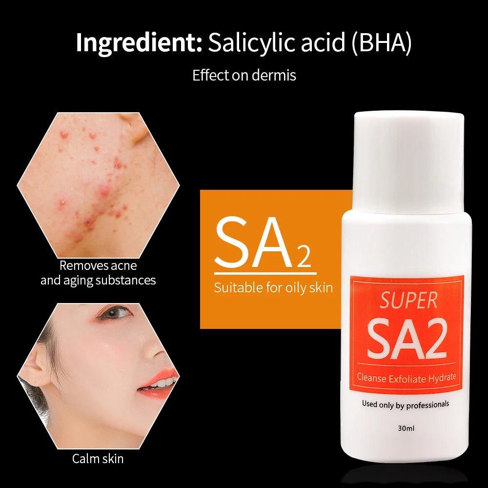 1pcs - pink - Facial Skincare Solution Face Serum AS1 SA2 AO3 Aqua Peel Solution For Facial Machine Skin Deep Cleaning Serums - Maison Royale Étoile