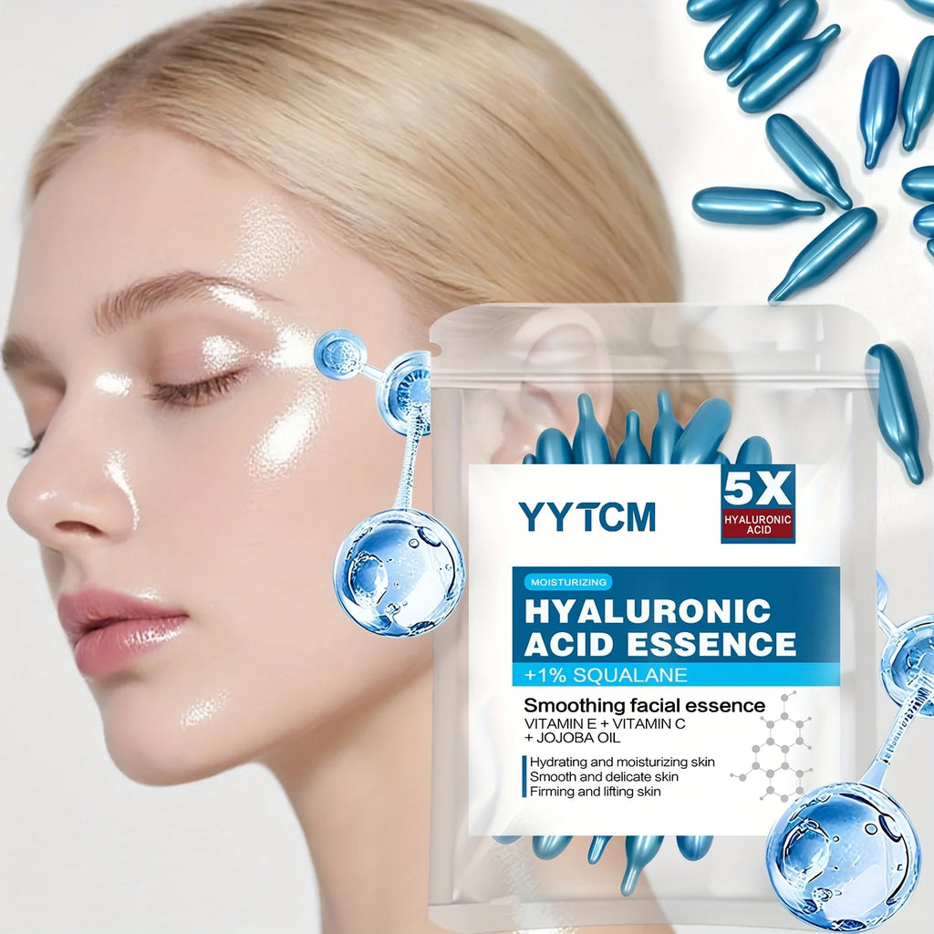 1 bottle - Hyaluronic acid deep moisturizing capsule essence, deep moisturizing and brightening skin essence (0.4gx30 capsules)/bag - 1 bag - Maison Royale Étoile