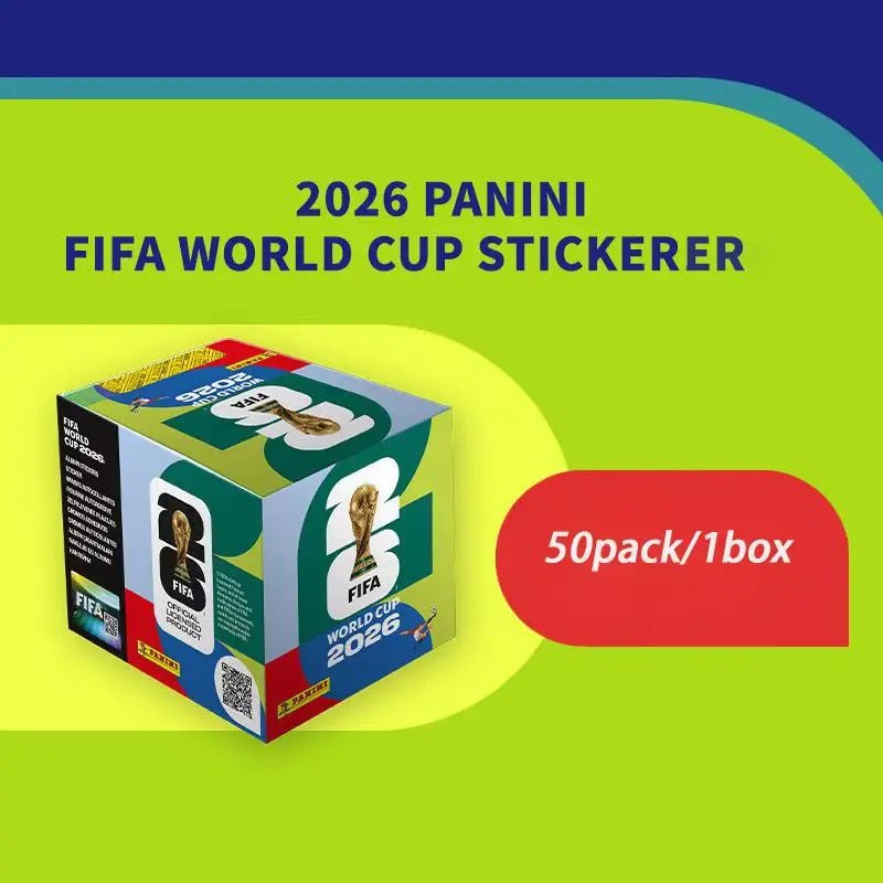 1 box - New Hot The Panini Fifa World Cup 2026™ Official Sticker Collection Is Here Box Of 50 Packets Collection Blind Box Toys - Maison Royale Étoile