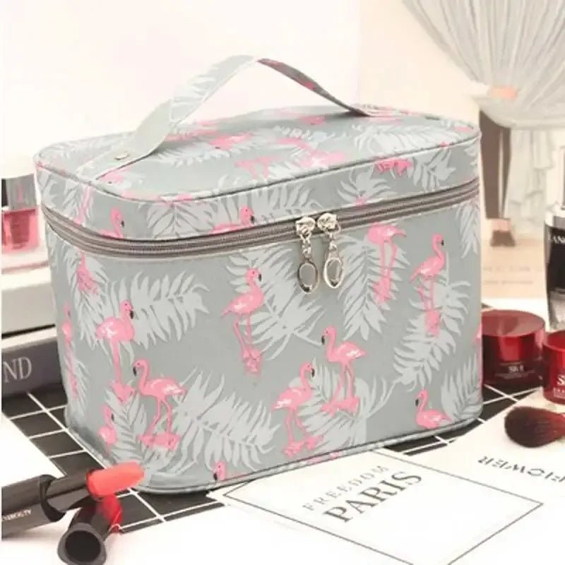 Large - capacity Makeup Bag with Multiple Compartments, Home and Travel Organizer for Toiletries and Cosmetics - Maison Royale Étoile