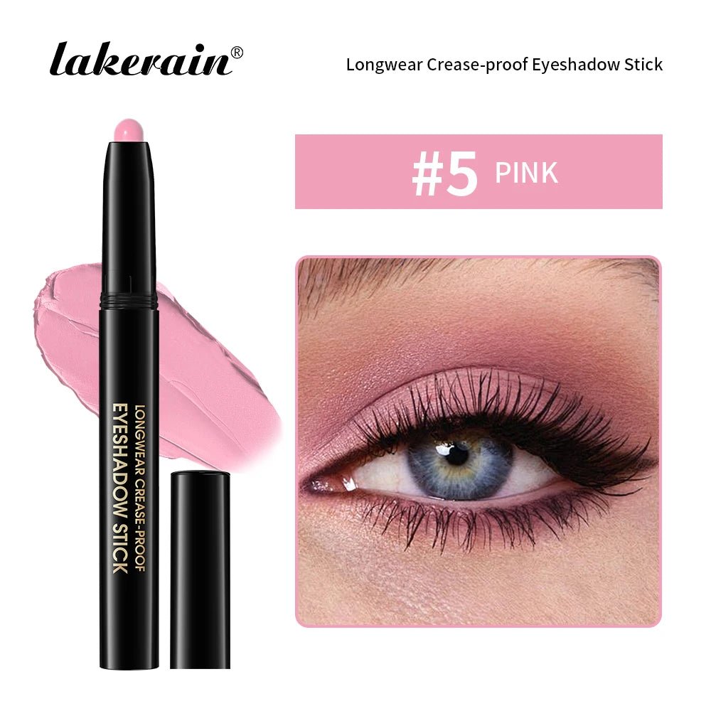 03 desert - 12 Colors Eyeshadow Pencil Stick Shimmer And Matte Waterproof Metallic Glitter Eye Shadow Highlighter Pencil Eyeshadow Cosmetics - Maison Royale Étoile