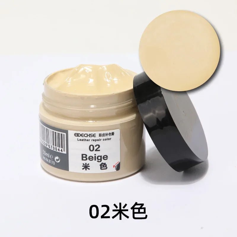 White - Car Leather Repair Kit Liquid Skin Recoloring Balm No Heat Repair Tool Auto Seat Holes Scratch Cracks rips restoration set shoes - Maison Royale Étoile