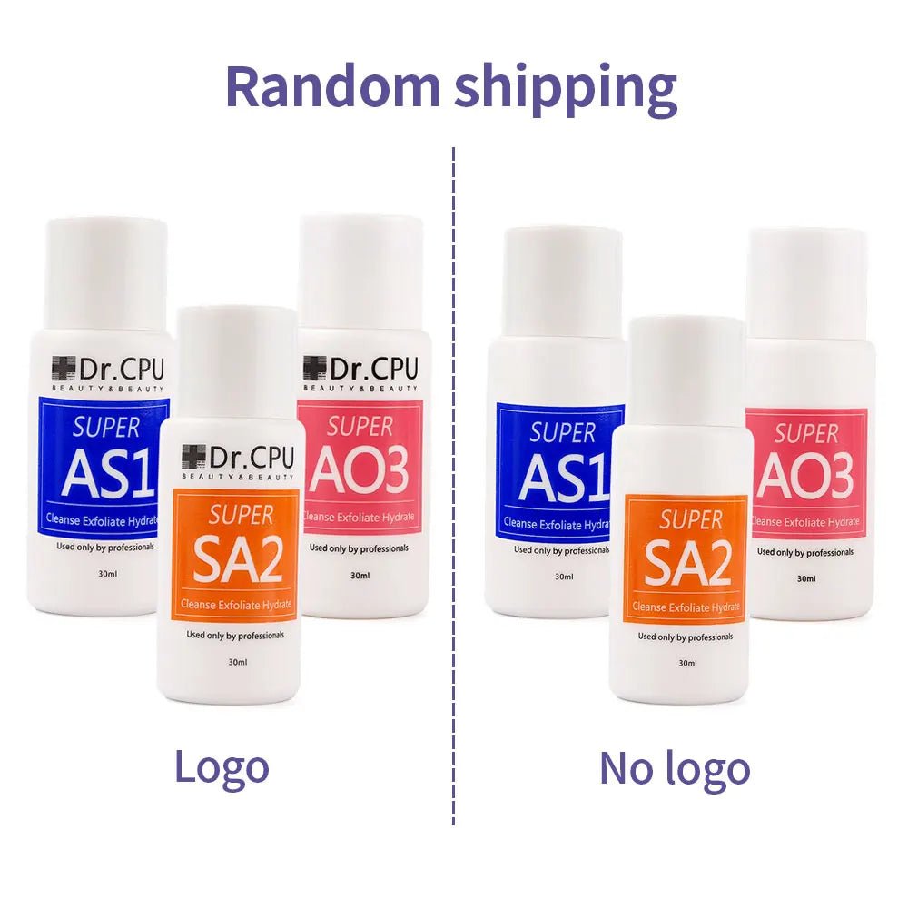 1pcs - pink - Facial Skincare Solution Face Serum AS1 SA2 AO3 Aqua Peel Solution For Facial Machine Skin Deep Cleaning Serums - Maison Royale Étoile