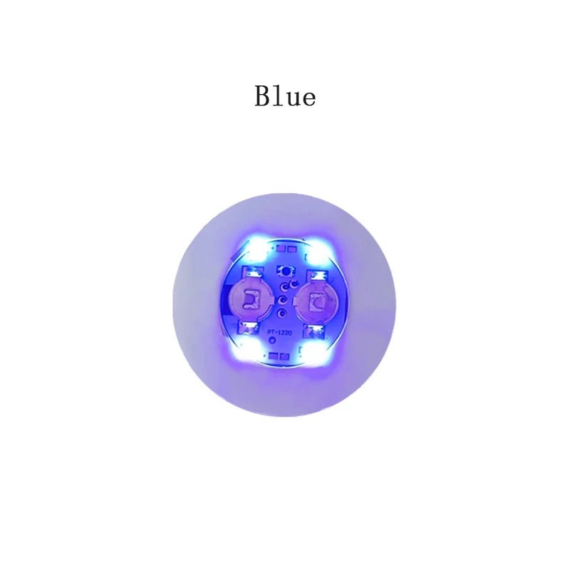red/10PCS - 10 - 100PCS LED Flash Coaster Lights Battery Powered Luminous Bottle Stickers Wine Cup Mats Lamp Ktv Bar Party Drink Cups Decor - Maison Royale Étoile