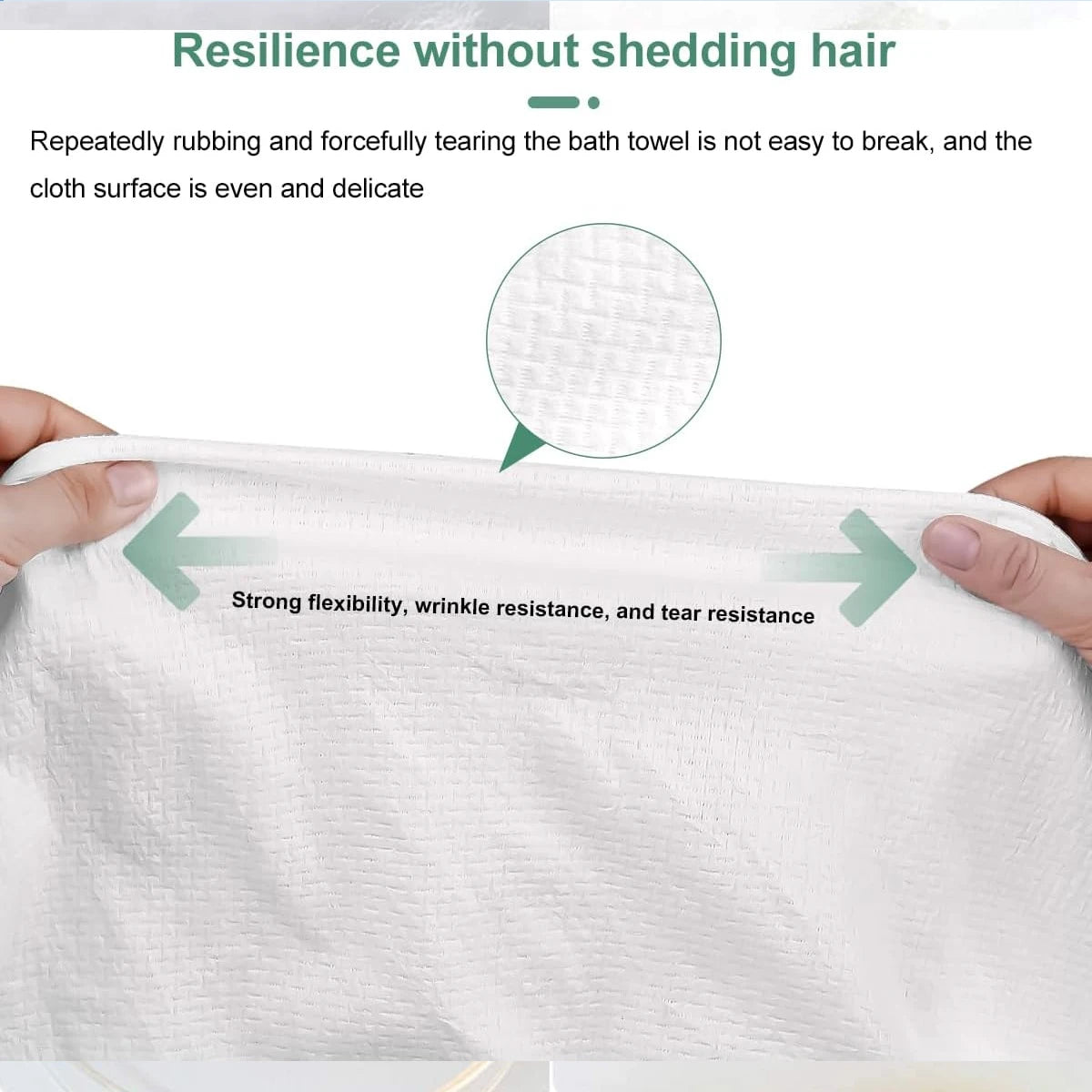 Disposable/1pc - Disposable Compressed Towel With Increased Thickness Compression Water Absorption And No Shedding Of Hair Portable Towel For Tra - Maison Royale Étoile