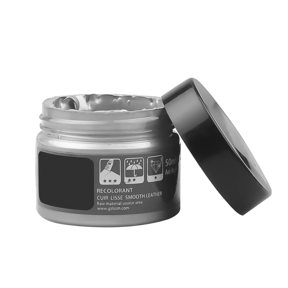 White - Car Leather Repair Kit Liquid Skin Recoloring Balm No Heat Repair Tool Auto Seat Holes Scratch Cracks rips restoration set shoes - Maison Royale Étoile