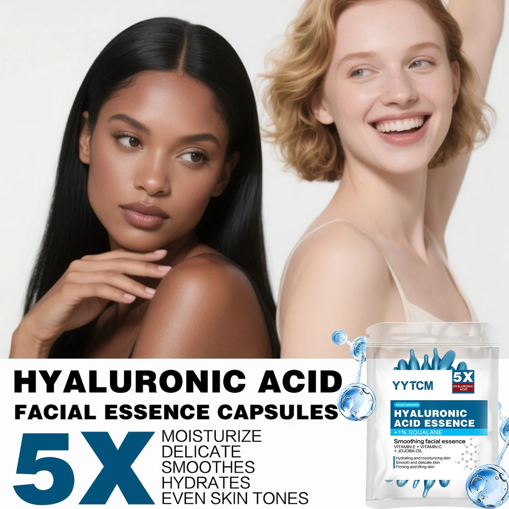 1 bottle - Hyaluronic acid deep moisturizing capsule essence, deep moisturizing and brightening skin essence (0.4gx30 capsules)/bag - 1 bag - Maison Royale Étoile