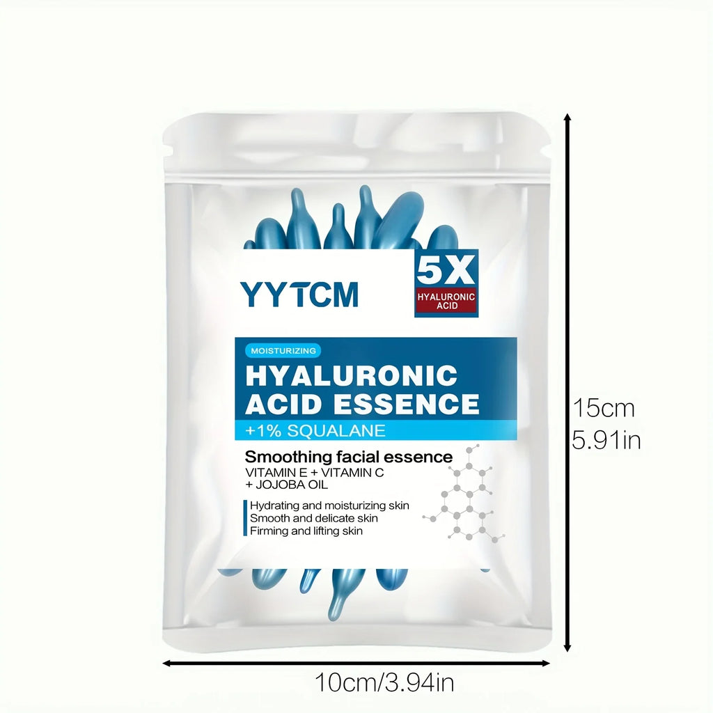 1 bottle - Hyaluronic acid deep moisturizing capsule essence, deep moisturizing and brightening skin essence (0.4gx30 capsules)/bag - 1 bag - Maison Royale Étoile