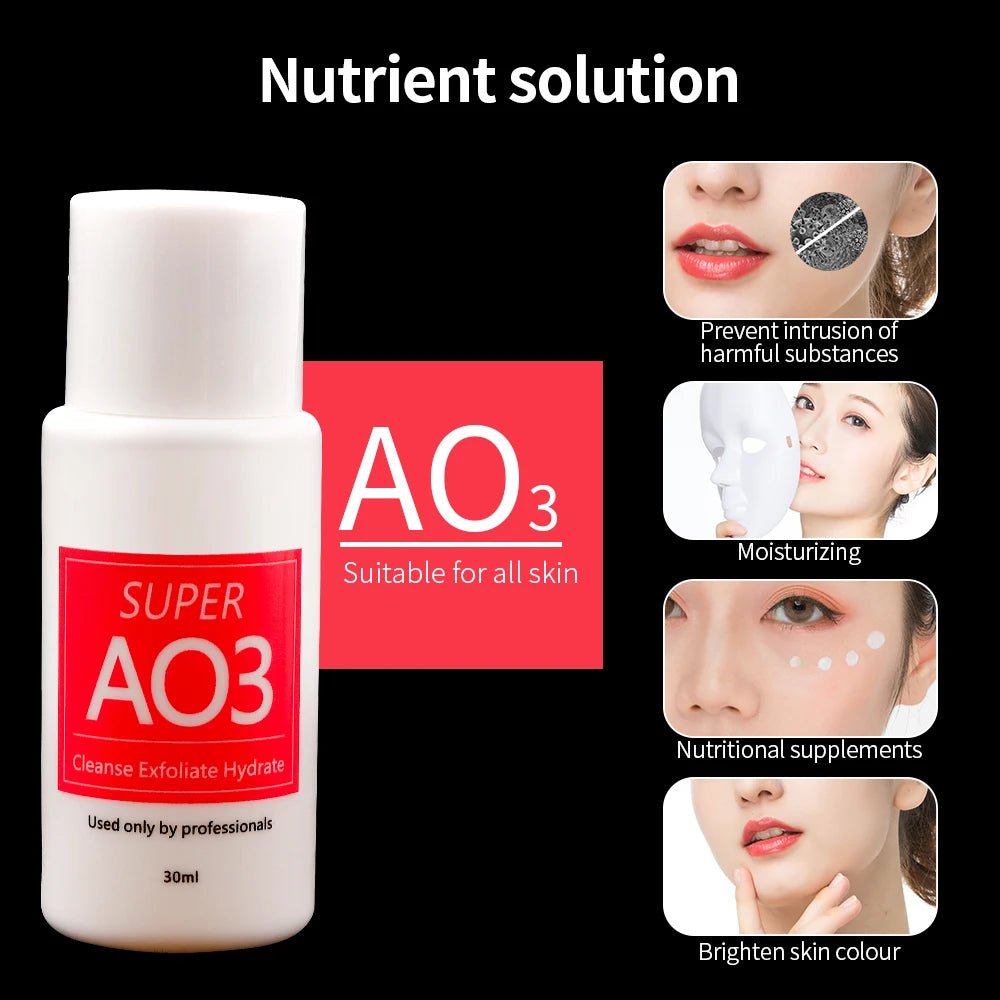 1pcs - pink - Facial Skincare Solution Face Serum AS1 SA2 AO3 Aqua Peel Solution For Facial Machine Skin Deep Cleaning Serums - Maison Royale Étoile