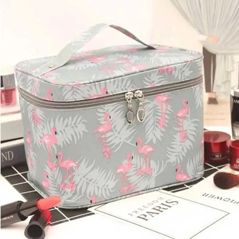Large - capacity Makeup Bag with Multiple Compartments, Home and Travel Organizer for Toiletries and Cosmetics - Maison Royale Étoile
