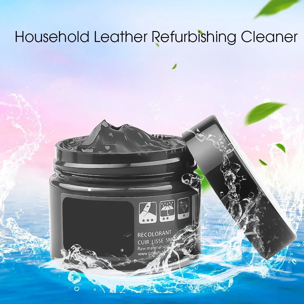 White - Car Leather Repair Kit Liquid Skin Recoloring Balm No Heat Repair Tool Auto Seat Holes Scratch Cracks rips restoration set shoes - Maison Royale Étoile