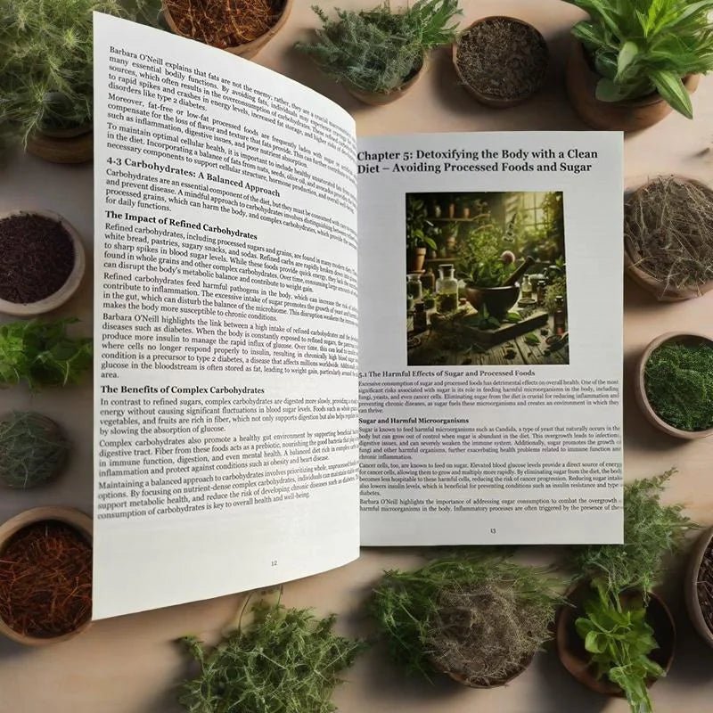 Default Title - A complete set of self - repairing natural herbal therapy series, inspired by Barbara O'Neill, 2025 new edition, collector's editi - Maison Royale Étoile