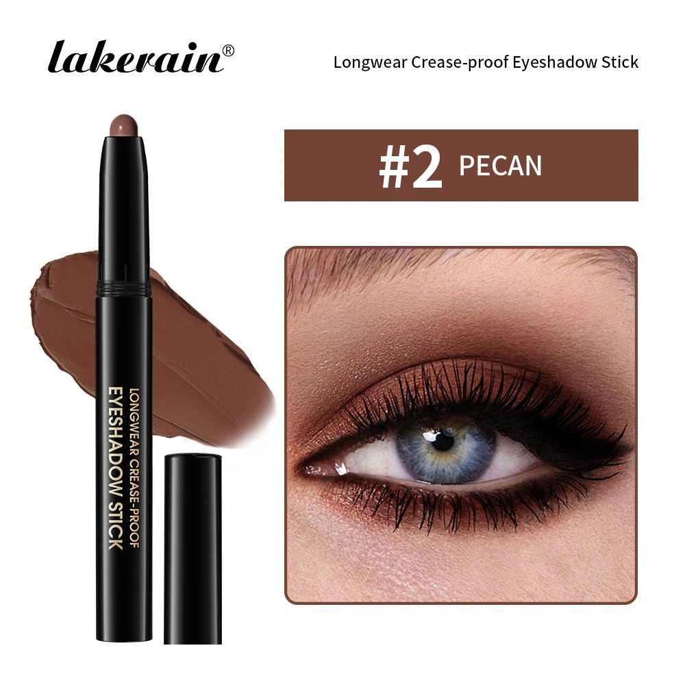 03 desert - 12 Colors Eyeshadow Pencil Stick Shimmer And Matte Waterproof Metallic Glitter Eye Shadow Highlighter Pencil Eyeshadow Cosmetics - Maison Royale Étoile