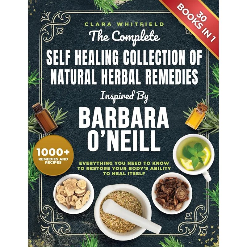 Default Title - A complete set of self - repairing natural herbal therapy series, inspired by Barbara O'Neill, 2025 new edition, collector's editi - Maison Royale Étoile