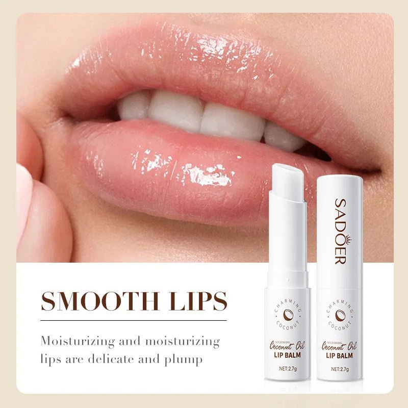 Coconut Lip Balm - Lasting Nourishment and Moisture for Men and Women - Daily Care Lip Balm - Maison Royale Étoile