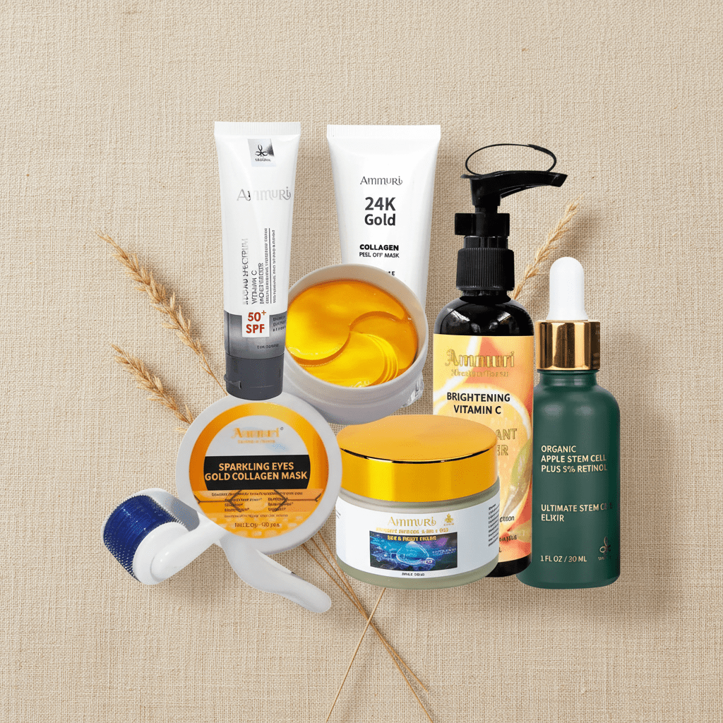 Anti - Ageing Skincare Package for Wrinkles & Fine Lines – 40+ | Ammuri - Maison Royale Étoile