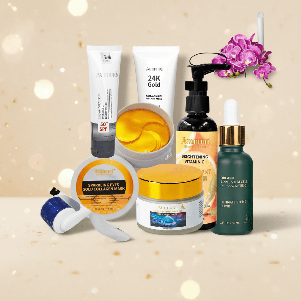 Anti - Ageing Skincare Package for Wrinkles & Fine Lines – 40+ | Ammuri - Maison Royale Étoile