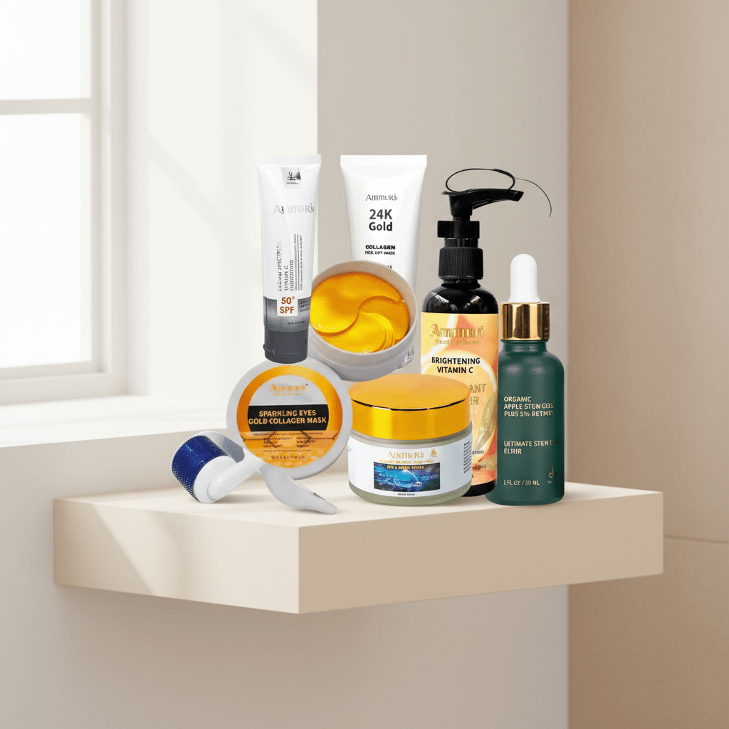 Anti - Ageing Skincare Package for Wrinkles & Fine Lines – 40+ | Ammuri - Maison Royale Étoile